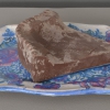 Plat et part de drageoir en chocolat (Galvin & Alice Mulliez) - L : 23 cm